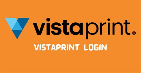 vistaprint login in.